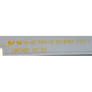 KIT DE LEDS PARA TV VIZIO (11 PZ ) / NUMERO DE PARTE LB65102 V0_02 / MODELO KD-65X75K / KD65X75K